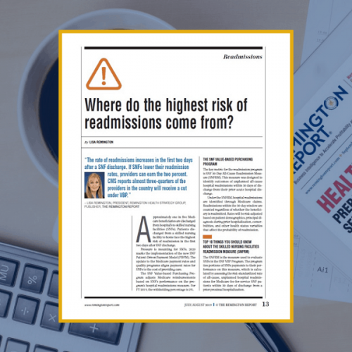 Where Do the Highest Risk of Readmissions Come From?