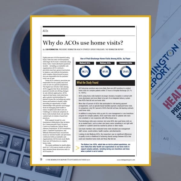 Why Do ACOs Use Home Visits?