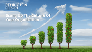 Sizing Up The Culture Of Your Organization